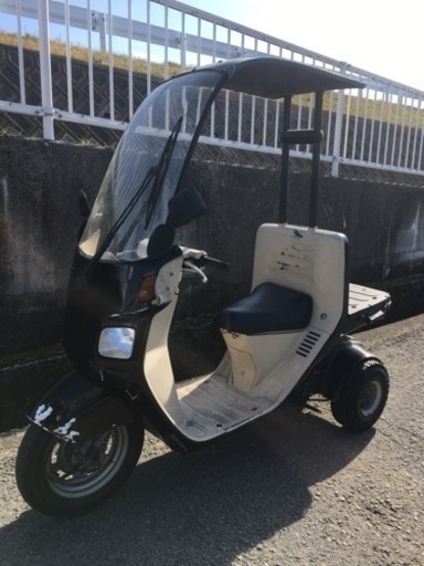 ホンダ ジャイロキャノピー 2サイクル書類付実働ベース車
