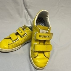 【PATRICK】黄色が目立つスニーカー　36（23cm）