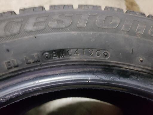2020年製 215/55R17 ﾌﾞﾘﾁﾞｽﾄﾝ VRX ｽﾀｯﾄﾞﾚｽﾀｲﾔ①