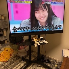 【ネット決済】テレビスタンド キャスタータイプ