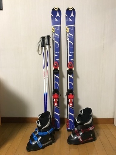 ジュニアスキーセット スキー板130㎝ スキーブーツ23.0㎝ 25.0cm