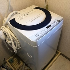 【引き渡し確定済】洗濯機　SHARP  ES-G72E
