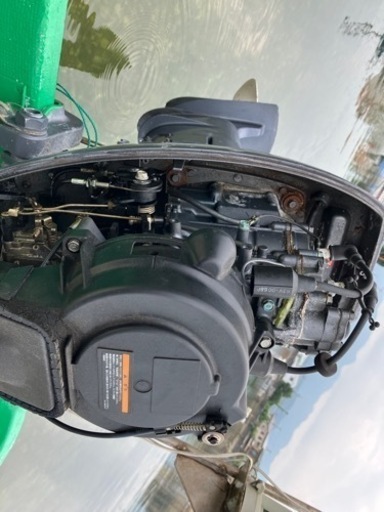値下げしました！ 船外機 ヤマハ 2スト 9.9馬力 L足 タンク