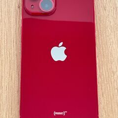 iPhone 13 SIMフリー 256GB RED 超美品 送料無料 ケースとカバー付き