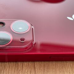 iPhone 13 SIMフリー 256GB RED 超美品 送料無料 ケースとカバー付き