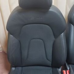 アウディ A4 S-Line ハーフレザーシート 運転席 助手席 セット★手渡し限定★