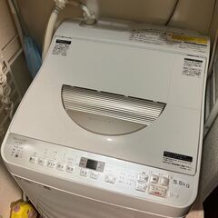 【ネット決済】【引き取り優先】シャープ洗濯乾燥機：ES-TX5B...