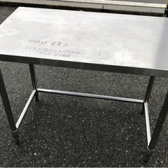 ⭐︎中古品　作業台　1000×600×830mm  厨房用品⭐︎