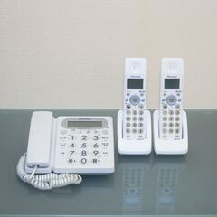 デジタルコードレス電話機  親機＋子機２台  Pioneer パ...