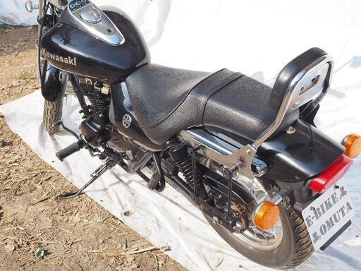 整備・美車 カワサキ エリミネーター125 規制前仕様 バックレスト・サイドバックステー付