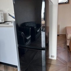 三菱　2018年製　2ドア　冷蔵庫　黒色