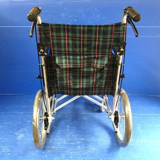 MIKI 介助用車椅子 折りたたみ チェック柄 MPCN－46JD お買得】介助式