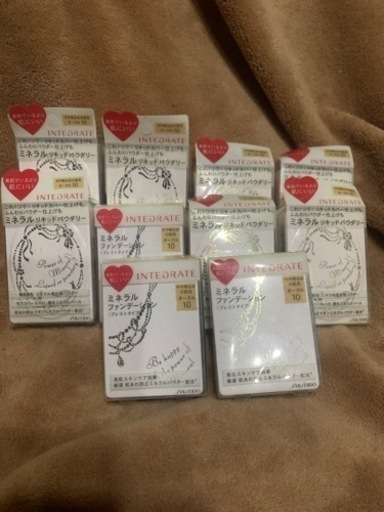 ♥️SHISEIDO INTEGRATE ミネラルリキッドパウダリー ファンデーション 10個セット