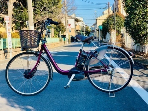 パナソニック　電動自転車　回生充電前輪モーター付き　8.9 AH