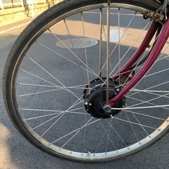 パナソニック 電動自転車 回生充電前輪モーター付き 8.9 AH