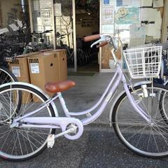 中古子供自転車2414 前後タイヤ新品！ ブリヂストン リコリーナ