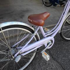 中古子供自転車2414 前後タイヤ新品！ ブリヂストン リコリーナ