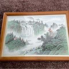 水墨画　中国風景画