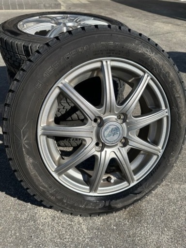 スタッドレスタイヤ 2016年式 155/65R14