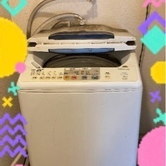 【無料】HITACHIの洗濯機"白い約束70"【無料】