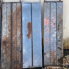 足場材9枚中古　明日まで