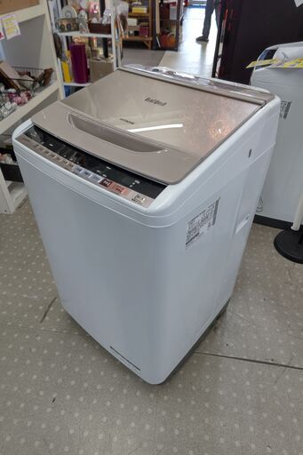 日立HITACHI BW-V80B 洗濯機　ビートウォッシュ