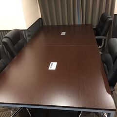 オフィース　会議室or来客用　テーブル　椅子　セット　4人掛