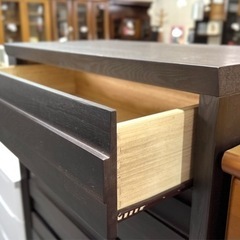 ニトリ/レール付6段チェスト