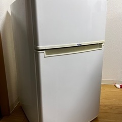 ハイアール86L　2ドア冷凍冷蔵庫