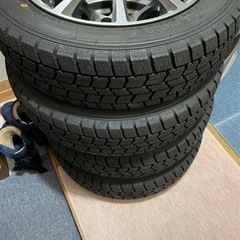 アルミホイール155/65R14 スタッドレス　タイヤ　アルミ