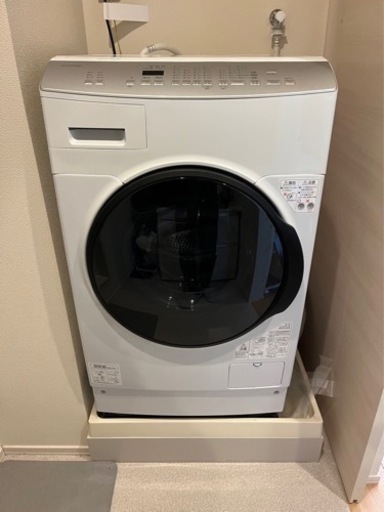 【2022】ドラム式洗濯乾燥機 FLK842Z-W ［洗濯8kg／乾燥4kg］