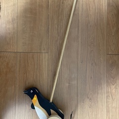 【幼児用おもちゃ】木製ペンギン