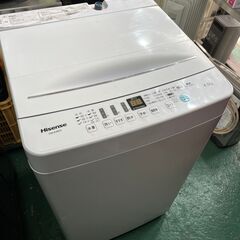 ※取引中※　　★2021年製★ハイセンス　全自動洗濯機　4.5ｋｇ♪