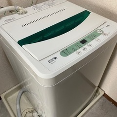 0円 ヤマダ電機 洗濯機 4.5kg 2018年製 一人暮らし