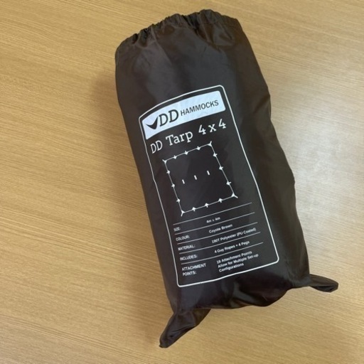 【新品未使用】DDタープ  4×4
