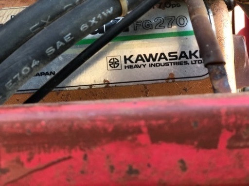 リフトダンプ運搬車 カワサキエンジン FG270 ジャンク 引き取り限定