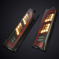 新品 200系ハイエース LEDテールレンズ 流れるウインカー 左右セット