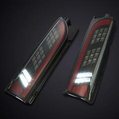 新品 200系ハイエース LEDテールレンズ 流れるウインカー 左右セット