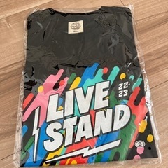 LIVE STAND 福岡　オフィシャルロゴTシャツ　Sサ