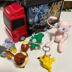 ポケモン　モンコレ　トラックと人形セット