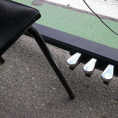 CASIO/カシオ 電子ピアノ◆ Privia/プリヴィア PX-730BK 椅子付き 　88鍵盤　3本ペダル　2010年製