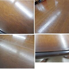 ダイニングセット 4人用 キツツキマーク 飛騨産業 飛騨家具 木製 テーブル チェア 椅子 レトロ風  札幌 西野店