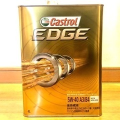 Castrol EDGE 5W40 4L(新品未使用)