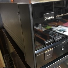 山水プリメインアンプAU-α607音出しOK サンスイ 山水 A Uーα607 プリメインアンプ 名機 値下げ