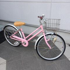 子供用自転車　女の子　25インチ　ピンク　