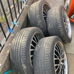 nuperion 19インチ 5H/114.3 中古 セルシオ　クラウン　マークX エルグランド 