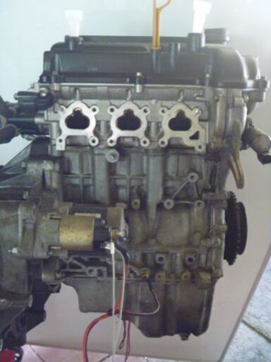 スズキ　K6A  エンジン　・　エンジンハンガー付き