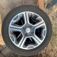 ハスラー純正ホイール+スタッドレス