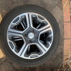 ハスラー純正ホイール+スタッドレス