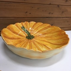 Demain ドマン　かぼちゃ大皿